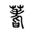 蓍 蓍