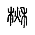 楸 楸