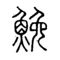 鮸 鮸
