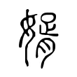 婿 婿
