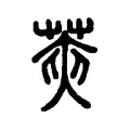 莢 莢